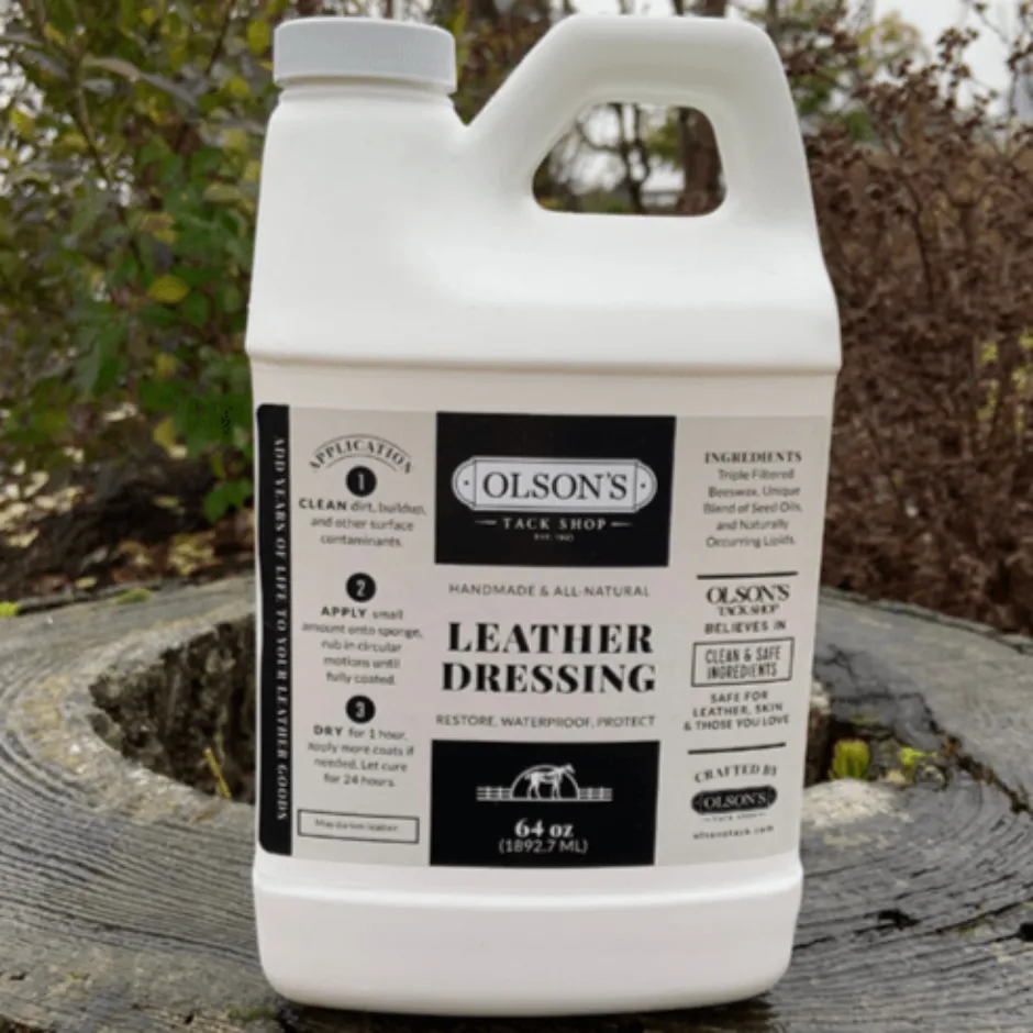 Olson's Leather Dressing - 64oz