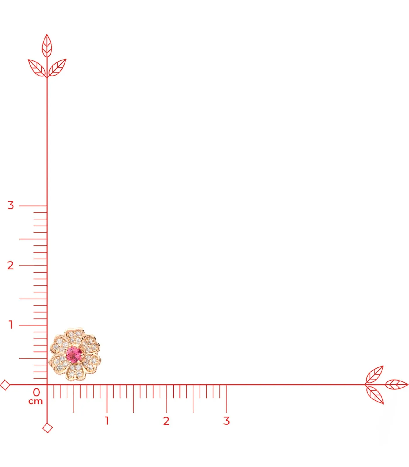 Pink Passion Tops (Brass)