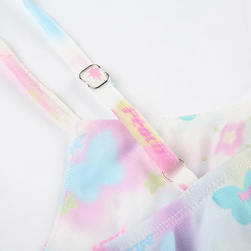 Seren Butterfly Print Tank Top