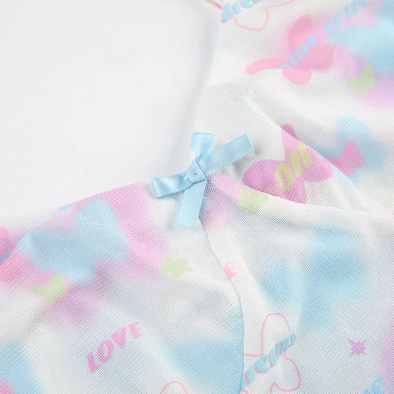 Seren Butterfly Print Tank Top