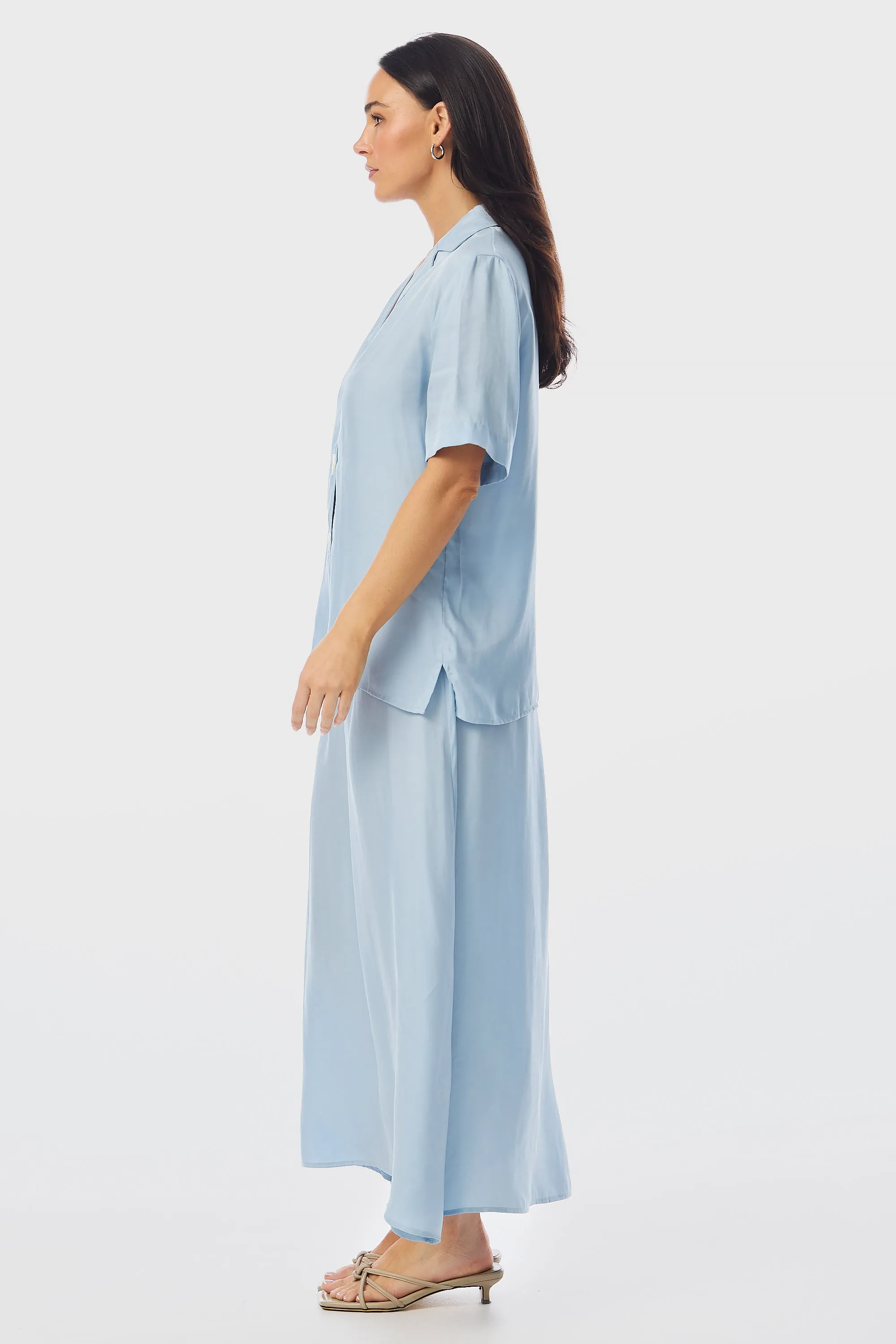 Short Sleeve Shirt - Sky Blue