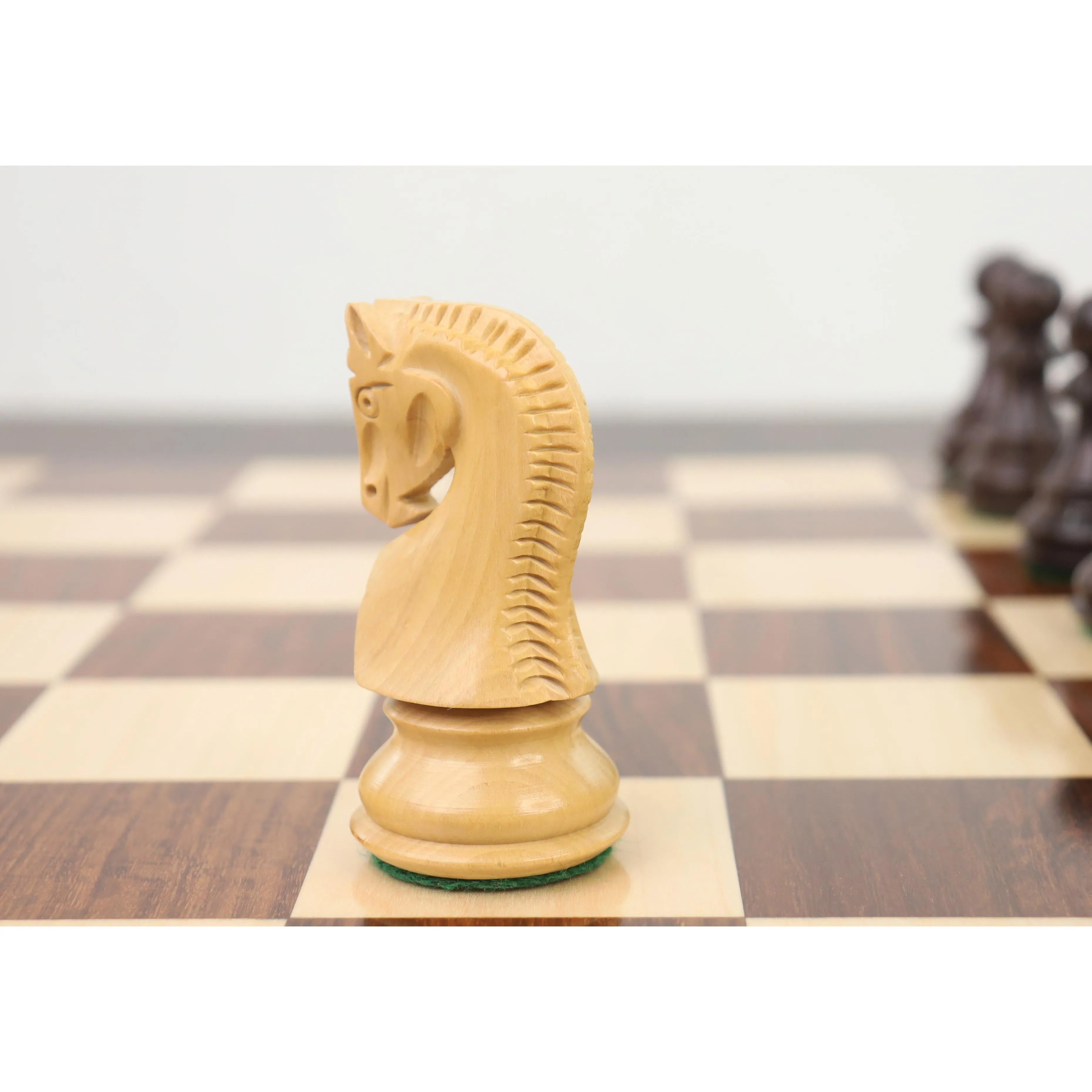 Slightly Imperfect Russian Zagreb 59' Chess Set - Chess Pieces Only - Double Weighted Rose Wood