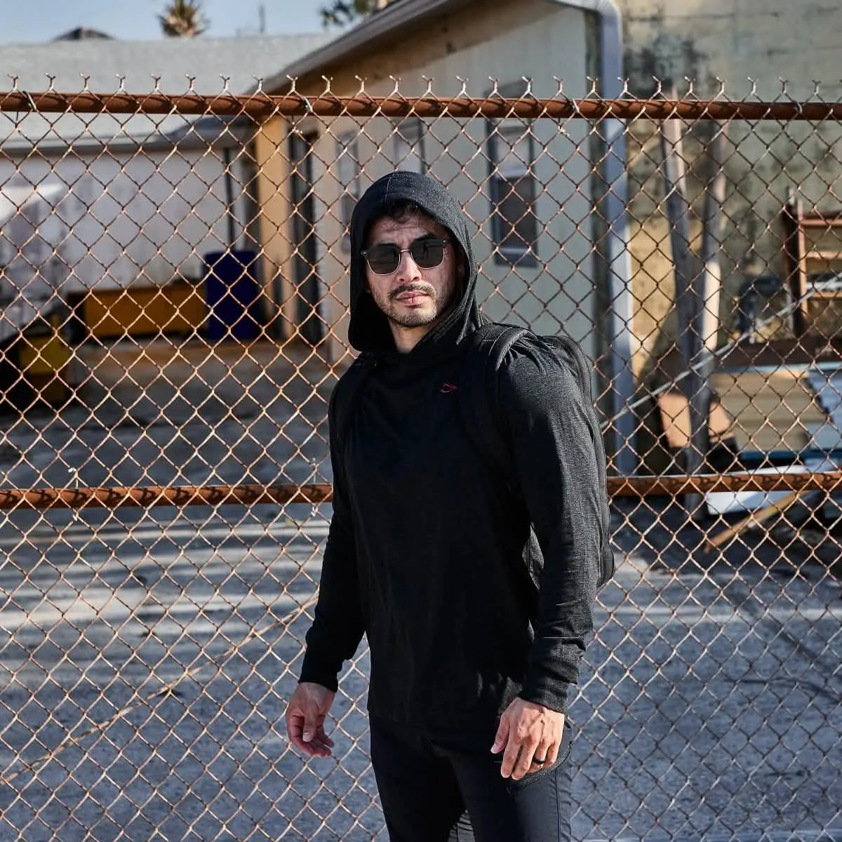 Subtle Spearhead Hoodie - Tri-Blend