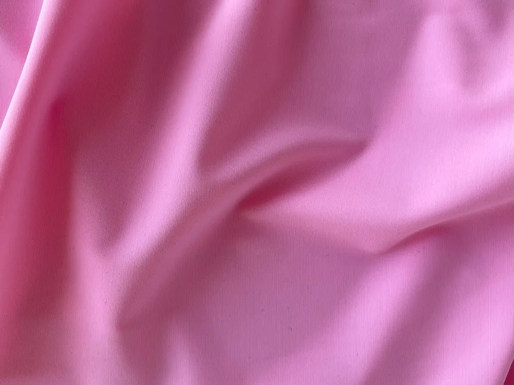 Sweet Peppermint Pink Nylon Swimsuit Knit