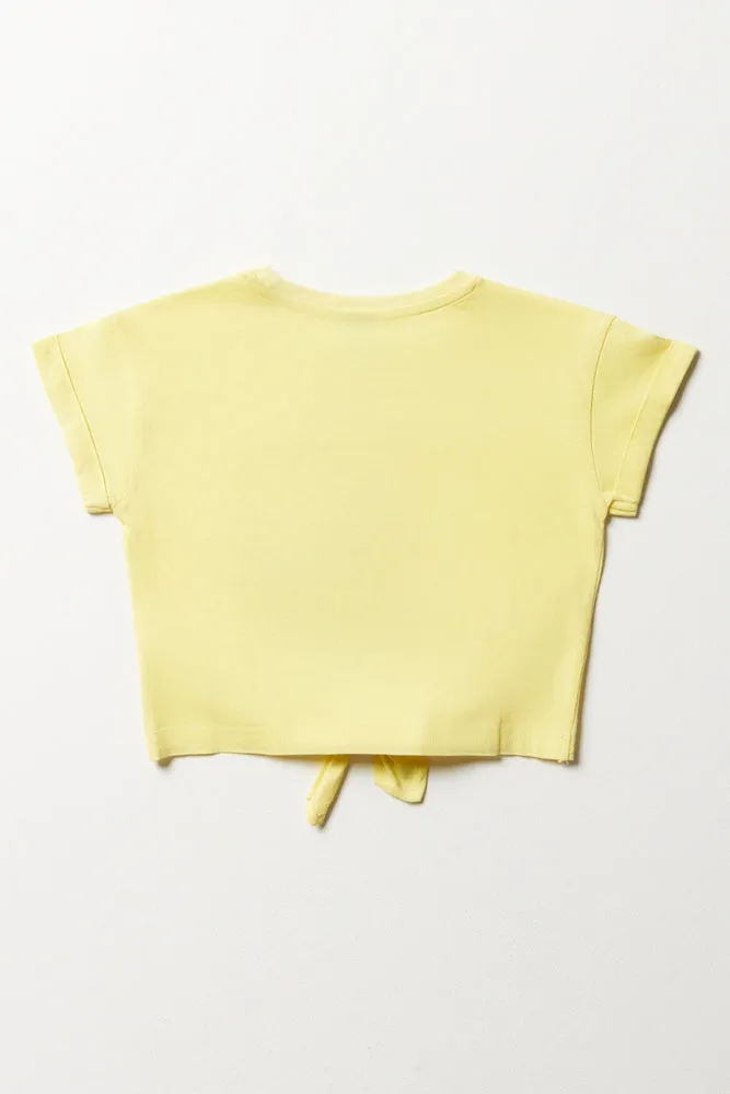 The Little Mermaid Short Sleeve T-Shirt Yellow