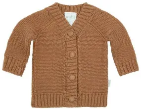 Toshi - organic cardigan andy walnut
