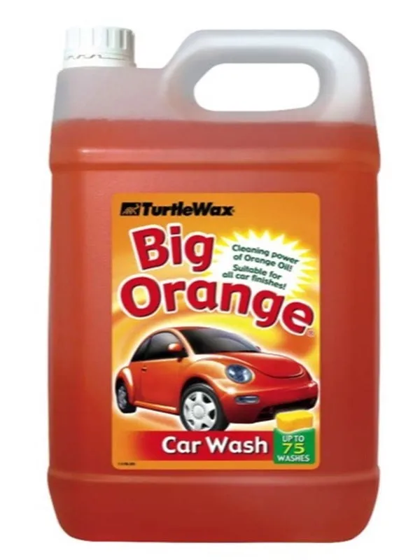 Turtle Wax Big Orange Wash - 5 Litres