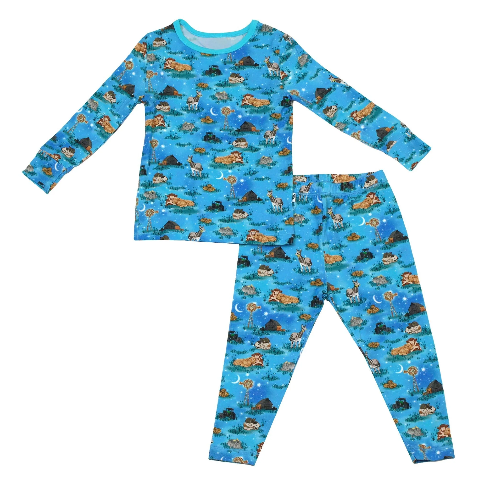 Twilight Farm Buddies Long Sleeve Pajama Set (2T-12Y)