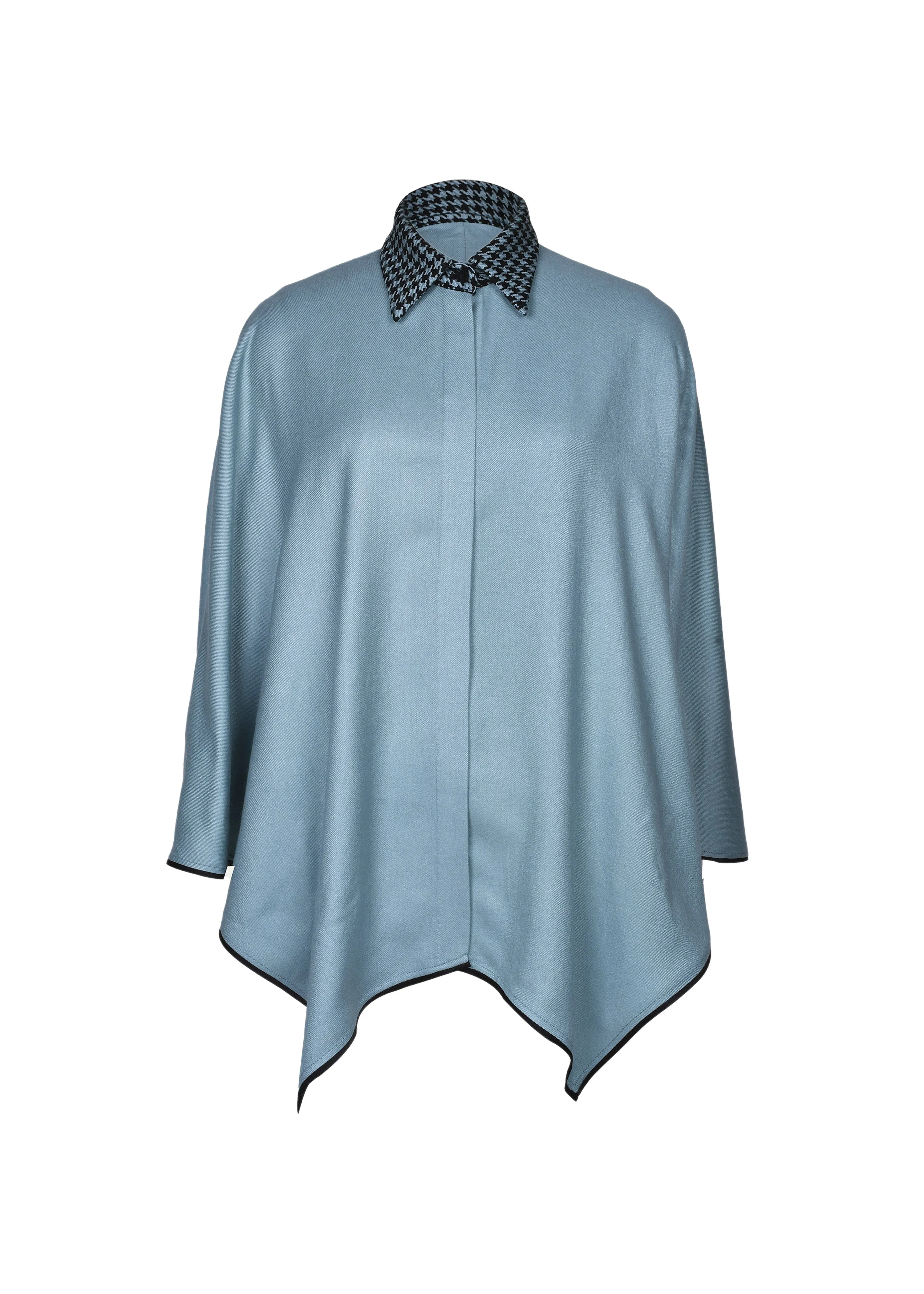 Woven Collar in Silk Pashmina
